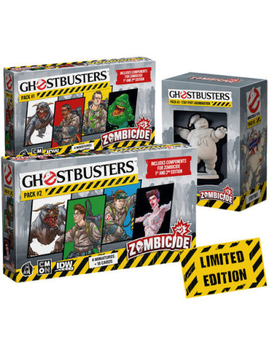 Zombicide Ghostbusters Packs